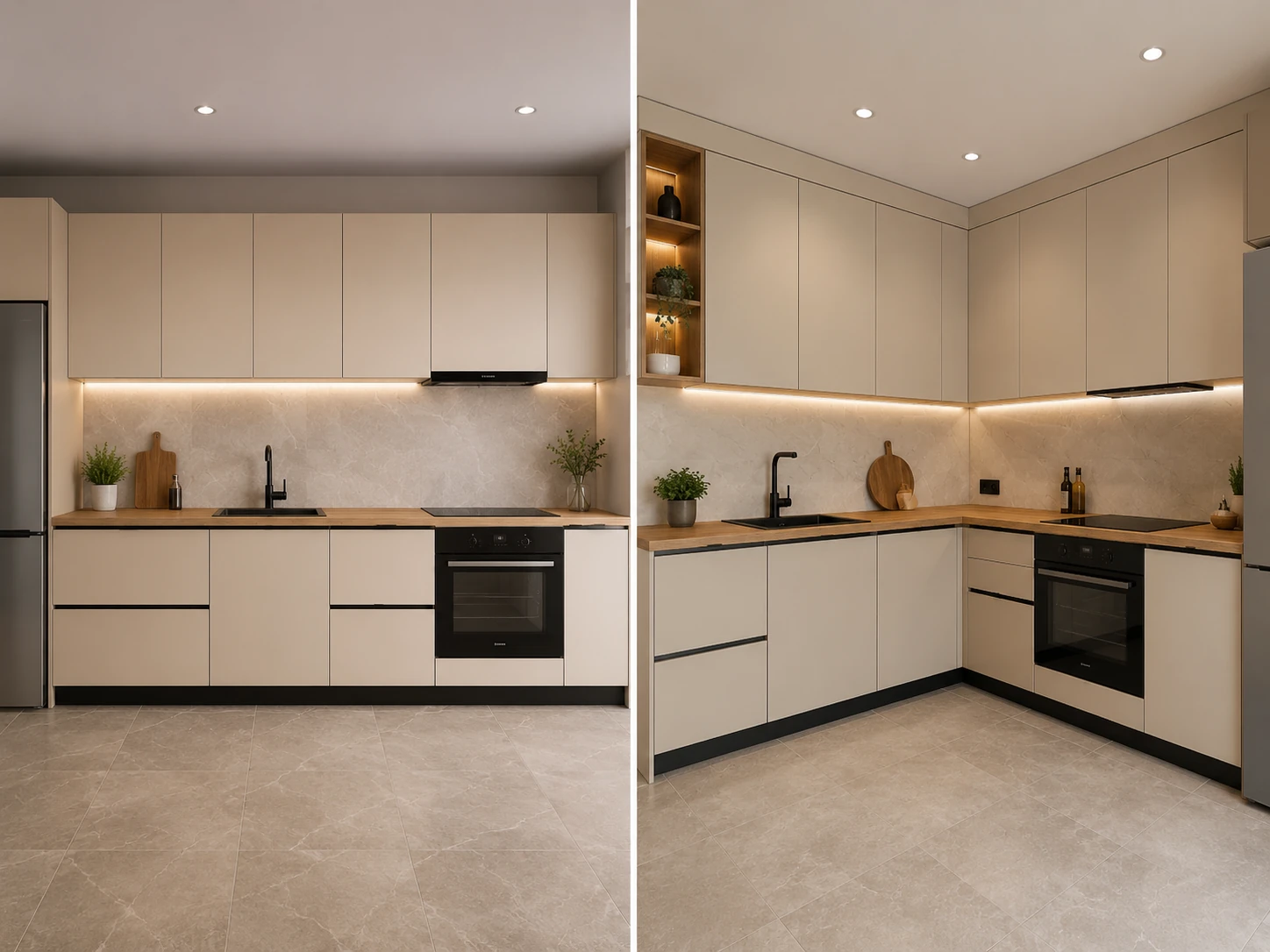 Угловая или прямая планировка — что лучше